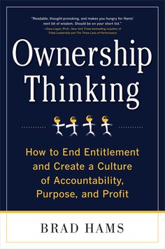 a book cover with the title, ownership and business