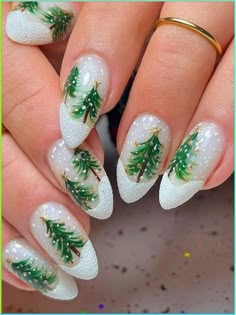 L.A. Colors  Color Craze Nail Polish 400 Marilyn This vivid, fun and flirty color is perfect for the holidays! Green Christmas Nails, Christmas Tree Nail Art, Pink Flower Nails, Classy Nail Art Ideas, Tree Nail Art, Christmas Tree Nails, Tree Nails, Cute Christmas Nails