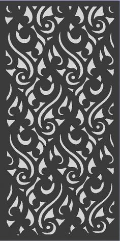 the paper cutout is designed to look like an intricate pattern with swirls on it