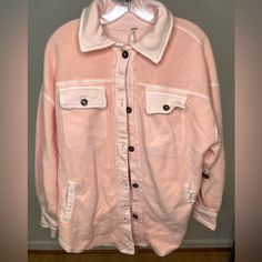 Brand: Free People Style: Ruby Jacket Color: Sweetheart; Light Pink Size: Xsmall Condition: Brand New Without Tags; Extra Buttons Included Free People Ruby Jacket, Free People Style, Free People Jacket, Light Pink, Ruby, Free People, Jackets & Coats, Jackets For Women, Brand New