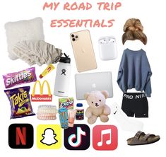 there are many items that can be found on this trip or in the road trips