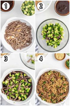 the steps to make broccoli and beef casserole