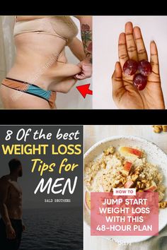 These 8 simple weight loss tips for men is something all men need to see! Basic weight loss tips for men that actually work!