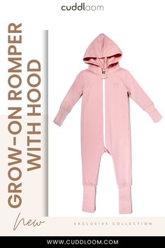 Romper with Hood Fall Cotton Bodysuit For Loungewear, Cotton Bodysuit For Fall Loungewear, Fall Cotton Loungewear Bodysuit, Cotton Hooded Onesie For Loungewear, Cotton Hooded Onesie For Fall, Winter Cotton Bodysuit For Loungewear, Cotton Bodysuit For Winter Loungewear, Trendy Toddler Clothes, Toddler Jumpsuit