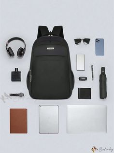 Bird in Bag - Ultimate Water-Repellent Backpack for College and Travel Waterproof Solid Color Travel Backpack, Functional Waterproof Solid Color Backpack, Solid Color Travel Backpack With Portable Feature, Waterproof Backpack For Travel, Backpack For College, Trendy Backpacks, Adjustable Bag, College Backpack, Large Backpack