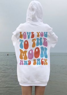 White Slogan Crew Neck Hoodie, White Hooded Top With Screen Print, Cotton Hooded Sweatshirt With Slogan, White Crew Neck Hoodie With Slogan, Trendy Hoodie With Kangaroo Pocket And Crew Neck, Trendy Crew Neck Hoodie With Kangaroo Pocket, Trendy White Slogan Hoodie, Trendy White Hoodie With Slogan, Preppy Hoodie