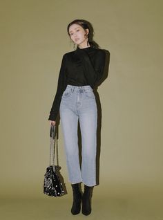 CLOTHES | STYLENANDA Ulzzang Fashion Street Styles, Mode Ulzzang, Park Sora, Jewelry Casual, Korean Jewelry, Image Description, Korean Fashion Trends, Ulzzang Fashion, Korea Fashion