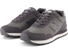 New Balance Classics WL515V3 | Zappos.com Textile Sneakers With Breathable Mesh For Streetwear, Breathable Mesh Textile Sneakers For Streetwear, Gray Textile Running Sneakers, Functional Gray Textile Sneakers, Gray Sporty Sneakers With Breathable Mesh, Sporty Gray Sneakers With Breathable Mesh, Gray Breathable Mesh Sporty Sneakers, Gray Breathable Mesh Sneakers, Gray Textile Sneakers With Boost Midsole