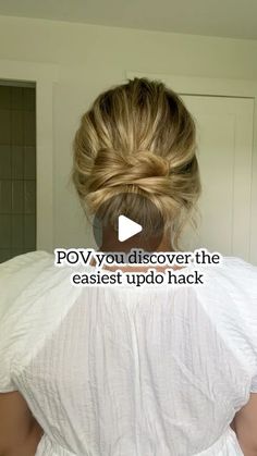 Lainey Ostrom on Instagram: "You guys know I love my updos! Try this neat little trick! 
-
#updotutorial #updospecialist #updohair #weddinghairstyles #weddingupdos #weddingguesthair #summerupdo #lowbunhairstyle #lowbun #hairupstyle" Neat Bun, Updo Bun, Braided Prom Hair, Grey Hair Styles For Women, Braided Hairstyles For Teens, Prom Hairstyles For Long Hair, Game Day Hair, Pool Hairstyles, Bridesmaid Hair Short