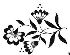 a black and white drawing of flowers on a white background with the words,'i love