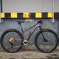 a bike parked in front of a building