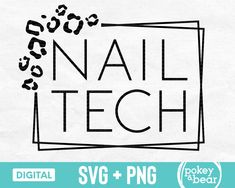 nail tech svg and png