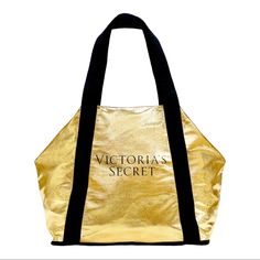 Victoria Secret Limited Edition Packable It Gold Weekender Tote Duffle Bag Large Limited Edition Victoria Secret Bag. Large Capacity Gold Travel Bag, Trendy Victoria's Secret Travel Bags, Victoria's Secret Large Travel Bag, Victoria's Secret Large Capacity Travel Bag, Travel Bag Set, Victoria Secret Tote Bags, Travel Tote Bag, Travel Duffle, Weekender Tote Bag