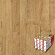 an image of a box on the floor that is made to look like it has been stacked