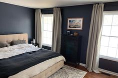 The Best Black Paint Colors For Your Home Sherwin Cyberspace, Sherwin Williams Cyberspace Bedroom, Cyberspace Sherwin Williams Bedroom, Sw Cyberspace Bedroom, Sherwin Williams Bedroom Colors 2023, Cyberspace Sherwin Williams, Sherwin Williams Bedroom Colors, Sherwin Williams Cyberspace