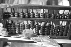 THE CHINESE ABACUS Chinese Abacus, Old Singapore, Labor, Singapore, Portfolio, Black White, White, Black