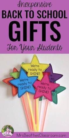 the back to school gifts for your students that are easy to make and great for any special occasion