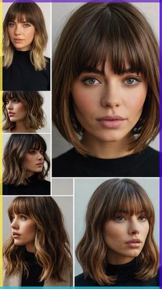 🎨 Time for a fabulous change? Disguise fine or thinning hair with this Lob Haircut Medium-Length Hairstyles with Bangs. Learn how to create intricate braided styles. Effortlessly transitions from day to night looks. Easy to maintain and style at home. Click for a step-by-step guide! #LobHaircutMedium-LengthHairstyleswithBangs Growing Out Bangs, Haircut Medium, Braided Styles, Lob Haircut, Texturizer On Natural Hair, Busy Women, Thinning Hair, Medium Hair Cuts