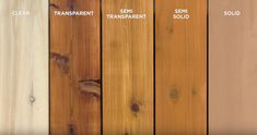 the different colors of wood are shown in this image, and there is no image to describe