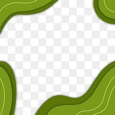 an abstract green and white background with curved lines on the left side, as if it is