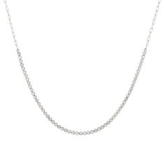 Adina Eden Tennis Choker | Adina Eden's Jewels Elegant Sterling Silver Chain Necklace For Formal Events, Timeless Formal Chain Necklace With Adjustable Chain, Elegant Sterling Silver Chain Necklace, Elegant Diamond Oval Link Chain Necklace, Timeless Diamond Chain Necklace With Delicate Chain, Elegant Oval Link Diamond Chain Necklace, Modern Formal Choker Chain Necklace, Elegant White Gold Adjustable Chain Necklace, Elegant White Gold Chain Necklace For Everyday Luxury