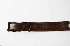 width 2 1/2 inches (6.5 centimeters), minimum size 33 inches (85 cm) maximum 37 inches (94 cm) Anna biagini, leather belt, brown belt, wide belt, size 85, anna biagini, italy belt, bogem belt, boho belt, big buckle, belt with buckle Antique Brown Belt Buckle For Festival, Brown Antique Buckle Belt Buckles For Festival, Brown Bohemian Belt With Brass Buckle, Adjustable Vintage Corset Belt, Vintage Brown Corset Belt With Belt Loops, Adjustable Vintage Corset Belt With Removable Feature, Brown Corset Belt For Festivals, Vintage Brown Corset Belt For Festivals, Big Buckle Belt