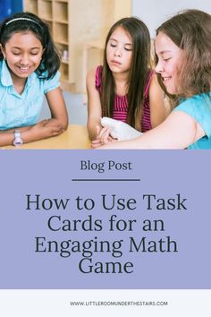 Task cards are great to use with students for a math game I like to call Havoc Relay. It has task cards, partners, a lot of math, and a bit of chaos. Relay Games, Upper Elementary Math, Math Intervention, Math Game