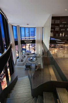 NYC Penthouse Interior Design Luxury Apartments Interior, Exterior Bloxburg, Penthouse Apartment, Design Apartment, Future Apartment