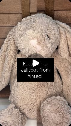 Lisha’s Jellycats on Instagram: "As requested by many! I hope you enjoy this!

#jellycat #restoration"