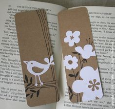 Bookmark Diy, Creative Bookmarks, Cricut Expression, Bookmark Craft, Paper Bookmarks, Cute Bookmarks, Diy Bookmarks, Book Markers, Bookmarks Handmade