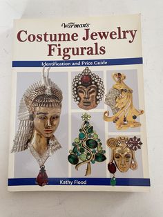 Hi Everyone, Thank you for viewing all of our over 1600 items here and Lover Antiques and Vintage. Please FOLLOW US as we add "new" items nearly everyday. We are so happy to be featuring this Book, Warman's Costume Jewelry Figurals Identification and Value Guide.  It is written by Kathy Flood. Copyright 2007. It is a large, soft cover, glossy edition. It's in Good, Vintage Condition. We are listing lots more so please FOLLOW us. Ask us any questions. Thank you! Please Note- All items are shipped Antique Knowledge, Cheeky Gifts, Cute Smiley Face, Spring Cardigans, Reference Book, Price Guide, Scottish Terrier, Cursed Child Book, Children Book Cover