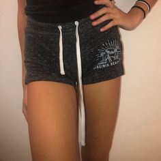 Super Cute Virgins Beach Shorts! Never Worn! Short On Me But They Are Very Comfortable! So Soft! Limited Edition Only Virginia Beach! Size: Small Juniors Shipping Usually Takes Around 1-3 Days Depending On When You Order! Thank You For Taking You’re Time To Look At This Listing! Beach Shorts, Virginia Beach, To Look, Virginia, Gray Color, Look At, That Look, Limited Edition, Super Cute