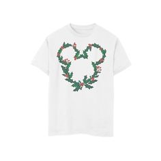 Get into the holiday spirit with this Disney's Mickey Mouse Boys 8-20 Christmas Wreath Graphic Tee. © Disney Get into the holiday spirit with this Disney's Mickey Mouse Boys 8-20 Christmas Wreath Graphic Tee. © Disney FEATURES Crewneck Short sleevesFABRIC & CARE Cotton Machine wash Imported Size: Small. Color: White. Gender: male. Age Group: kids. Wreath Graphic, Disney Christmas Shirts, Boy Tees, Disney Christmas, Disney Mickey Mouse, Large White, Christmas Wreath, Disney Mickey, Holiday Spirit