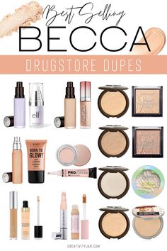 Makeup Dups, Beautiful Glowing Skin, Makeup Pictorial, Becca Makeup, Makeup Supplies, Face Products