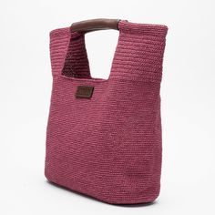 This bag is ethically made with eco-friendly raw materials! Every detail was designed with care and with a sustainable understanding. The created final appearance of the first image, and the designed manufacturing process aim to challenge the Idea of Today's READY-TO-WEAR. Manufactured with traditional Turkish Woman's unique knitting techniques, this bag has a design language which is adopted and developed with a contemporary approach. This bag signifies a sustainable style that is Wear Without Modern Rectangular Recyclable Bag, Ethically Sourced Everyday Tote Bag, Eco-friendly Everyday Bucket Bag With Top Handle, Modern Recyclable Shoulder Bag For Shopping, Modern Recyclable Tote Bag, Recyclable Square Shopping Bag, Modern Rectangular Crochet Bag For Everyday, Modern Everyday Rectangular Crochet Bag, Eco-friendly Crochet Bag With Leather Handles For Everyday Use