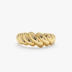 yellow gold croissant ring Memory Ring, Croissant Ring, Solid Gold Bracelet, Zierlicher Ring, Handmade Fine Jewelry, Solid Gold Ring, Beautiful Gift Wrapping, Name Jewelry, Solid Gold Rings