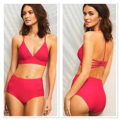 Smoothing, Shape-Enhancing With The Perfect Dose Of Stretchlook Great And Feel Amazing In This Swim Collection. An Effortless Resort To Beach Look Gets Updated With A Strappy Back, Plunging Front And Longline Styling, To Give You A Flattering Shape. Removable Soft Cups. The High-Waisted Bikini Bottom With Ruched Sides Will Give You A Super Flattering Shape That's Anything But Basic. Longline Styling Offers Support. 82% Nylon, 18% Elastane. Lining: 100% Polyester. Fitted Strappy Beach Bottoms, Strappy Fitted Swimwear For Beach Party, Fitted Strappy Swimwear For Beach Party, Summer Fitted Strappy Tankini, Fitted Strappy Summer Tankini, Fitted Strappy Tankini For Beach Party, Fitted T-back Bottoms For Vacation, Soft Cup, Beach Look