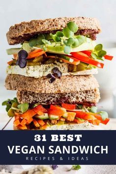 the best vegan sandwich recipes and ideas