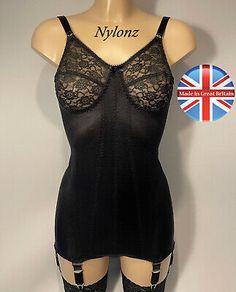 Find ideas๏ฟฝand inspiration for Classic PANTY Corselette / Full Girdle / Body Briefer 6 Strap BLACK - NYLONZ UK, Women's Clothing Girdles Shapewear, Yellow Wedding Dress, Pin Up Girl Tattoo, Corset Fashion, Girl Tattoo, Back Tattoo Women, Shape Wear, Corsets And Bustiers, Yellow Wedding