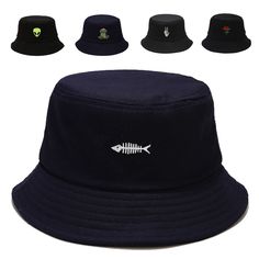 PRICES MAY VARY. 【MATERIAL】Gadfary bucket hat is made of high quality cotton, soft, lightweight and breathable, keep you comfortable. 【SIZE】Bucket Cap is one size, circumference: 22~23 inches/ 56~58cm, brim: 2 - 2.3 inches/5~6cm, one size fits most adult women and men. 【PORTABLE】Lightweight bucket cap is easy to fold，it is convenient for you to carry it everywhere. 【SIMPLE DESIGN】Black, white color is simple and classic, it is great for daily wear, differenct patterns can show that you are diffe Cool Bucket Hats, Cotton Bucket Hat, Beach Bucket, Bucket Cap, Fisherman Hat, Sun Beach, Hat For Women, Men Summer, Summer Travel