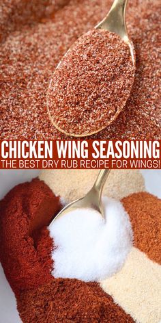 chicken wing seasoning is the best dry rub recipe for wings