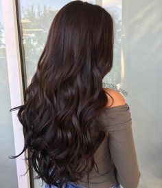 Brunette Ombre, Chocolate Brown Hair Color, Hair Color Chocolate, Brown Hair Dye, Brown Balayage, Hairstyles Updo, Dark Brown Hair