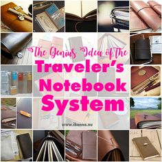 the genius's guide to the traveler's notebook system