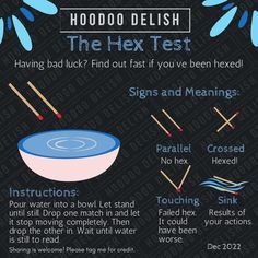 How To Hex Someone, Hex Test, Hoodoo Tips, Hoodoo Delish, How To Do Magic, Old Magic, Wicca Recipes, Hoodoo Magic, Candle Book