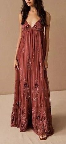 Bridesmaid Dresses Boho, Beaded Maxi Dress, Boho Styl, Estilo Hippie, Boho Bridesmaid, Hippie Dresses