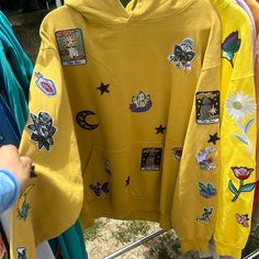 This Is A Listing Created For A Posh Show. Join A Posh Show To Learn More! Trendy Oversized Yellow Hoodie, California Sweater, Colorful Hoodies, Sweater Hoodie, Sweaters For Women, Yellow, Women Shopping, Color