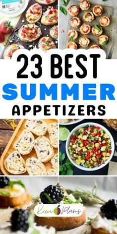 Looking for some delicious and easy summer appetizers to impress your guests? Look no further than our summer finger foods that are perfect for any occasion. From fresh summer salads to flavorful dips and savory bite size appetizers, we’ve got you covered with the best summer appetizer ideas! Our summer recipes are not only tasty but also healthy and refreshing. Whether you’re hosting a backyard bbq party, pool party, or beach day, these summer party food ideas will surely be a hit. Easy Fresh Appetizers, Fresh Summer Appetizers, Summertime Appetizers Easy, Appetizers For Summer Party, Healthy Summer Appetizers, Summer Hors D’oeuvres, Appetizer Tacos, Easy Summer Appetizer Recipes, Appetizer Recipes Summer