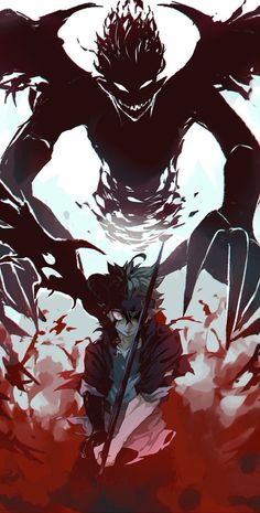 Asta Black Clover, Doflamingo Wallpaper, Image Dbz, Cool Anime Backgrounds, Black Clover Anime, Anime Shadow