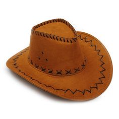 If you feel like your outfits need additional oomph, this is the accessory you need. This wide brim leather hat from LSS is exactly what you need to add some flair to your look. The suede leather and vintage feel mean it can easily be paired with almost everything in your closet, whether you’re a man or woman! But this accessory goes best with a leather jacket, tee, and jeans. This LSS leather hat has a whole personality of its own with some great characteristics: Made using high-quality suede leather Beautiful thread stitching High attention to detail for a flawless finish Unisex Comfortable This uniquely designed leather hat comes in 9 different colors so you can truly go crazy with your outfits every day! The vintage and retro vibes of this hat will make it stand out over any ensemble. Cowboy Hat Styles, Cowboy Girl, Chapeau Cowboy, Western Cowboy Hats, Vintage Cowboy, Vintage Suede, Leather Skin, Western Hats, Leather Hats