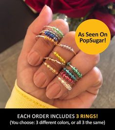 Home Made Rings, Diy Fidget Ring, Biting Nails, Rings Making, Worry Ring, Fidget Rings, Meditation Rings, Diy Rings, Wire Rings